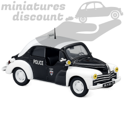 RENAULT 4CV POLICE (NOIR) - NOREV - 1/43ème sous blister