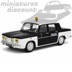 RENAULT 8 DE POLICE DE 1965 (NOIR) - NOREV - 1/43ème sous blister