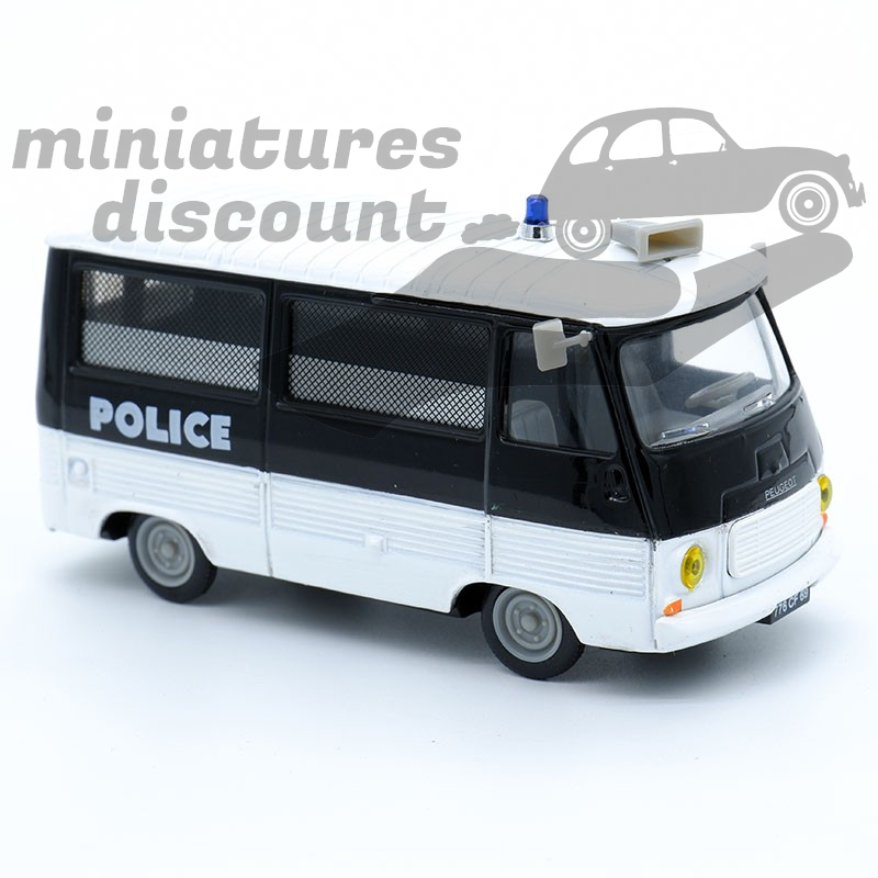 PEUGEOT J7 POLICE (BLANC) - NOREV - 1/43ème sous blister
