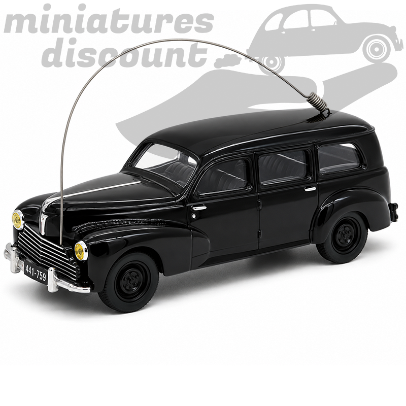 PEUGEOT 203 GENDARMERIE 1954 (NOIR) - NOREV - 1/43ème sous blister