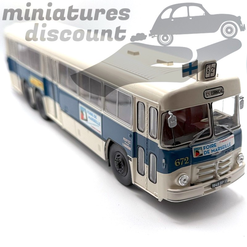 BUS (BLANC BLEU) - IXO - 1/43ème sous blister
