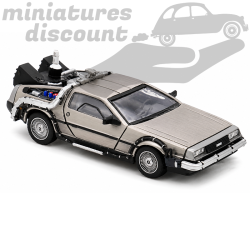 DELORÉAN, RETOUR VERS LE FUTUR II (GRIS CLAIR) - VITESSE - 1/43ème en boite