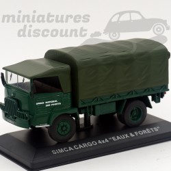 CAMION SIMCA CARGO 4X4 (VERT) - 1/43ème sur socle
