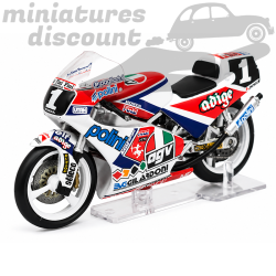 HONDA RS 125 DE LORIS CAPIROSSI EN 1991 (BLANC) - 1/24ème en boite