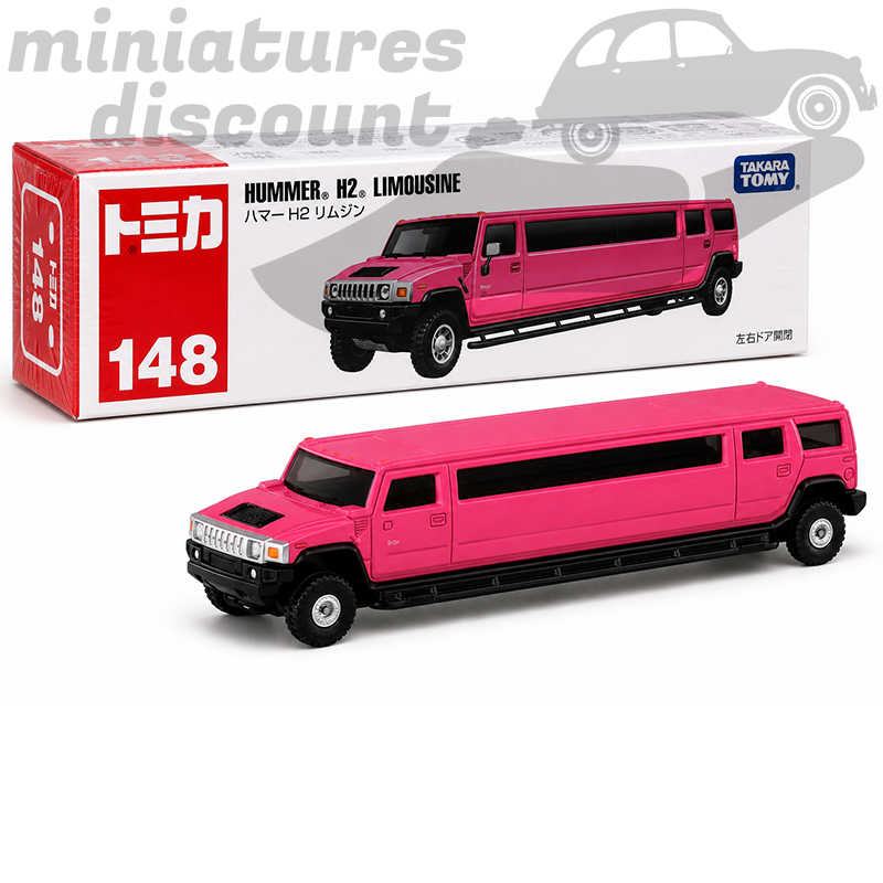 HUMMER LIMOUSINE (ROSE) - TOMICA - 1/64ème en boite
