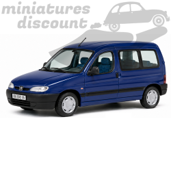 PEUGEOT PARTNER DE 1997 (BLEU) - VITESSE - 1/43ème en boite