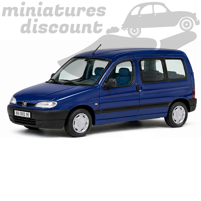 PEUGEOT PARTNER DE 1997 (BLEU) - VITESSE - 1/43ème en boite