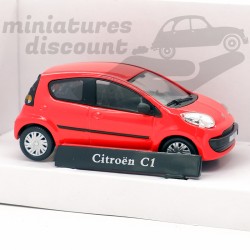 CITROËN C1 (ROUGE) - CARARAMA - 1/43ème en boite