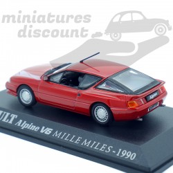 RENAULT ALPINE V6 MILLE MILES (ROUGE) - 1/43ème en boite