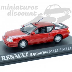 RENAULT ALPINE V6 MILLE MILES (ROUGE) - 1/43ème en boite