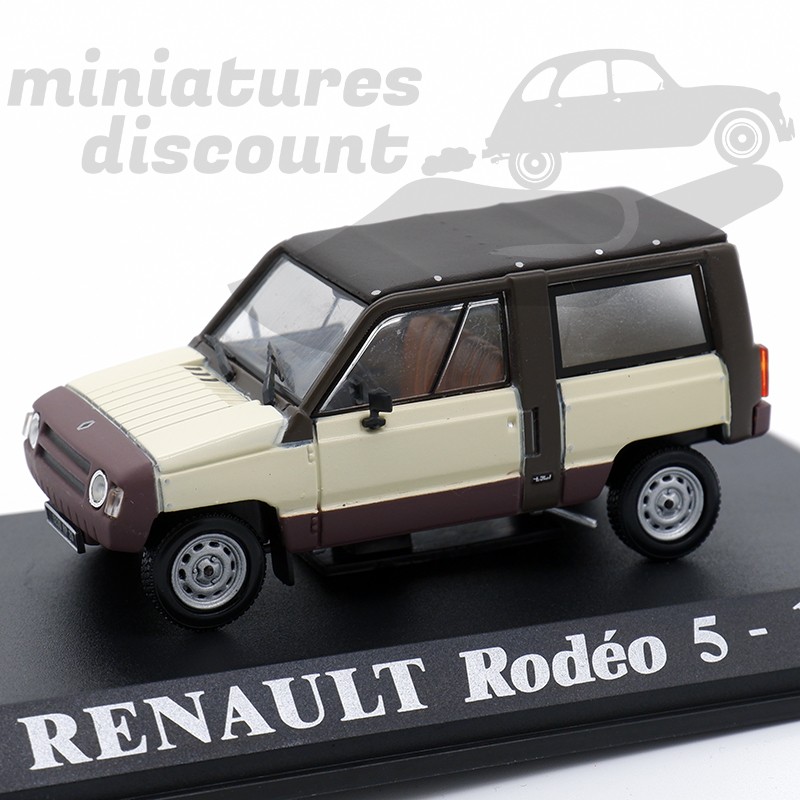RENAULT RODÉO 5 (BLANC) - 1/43ème en boite