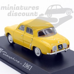 RENAULT DAUPHINE (JAUNE) - 1/43ème en boite