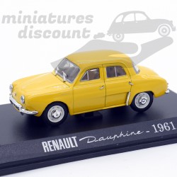 RENAULT DAUPHINE (JAUNE) - 1/43ème en boite