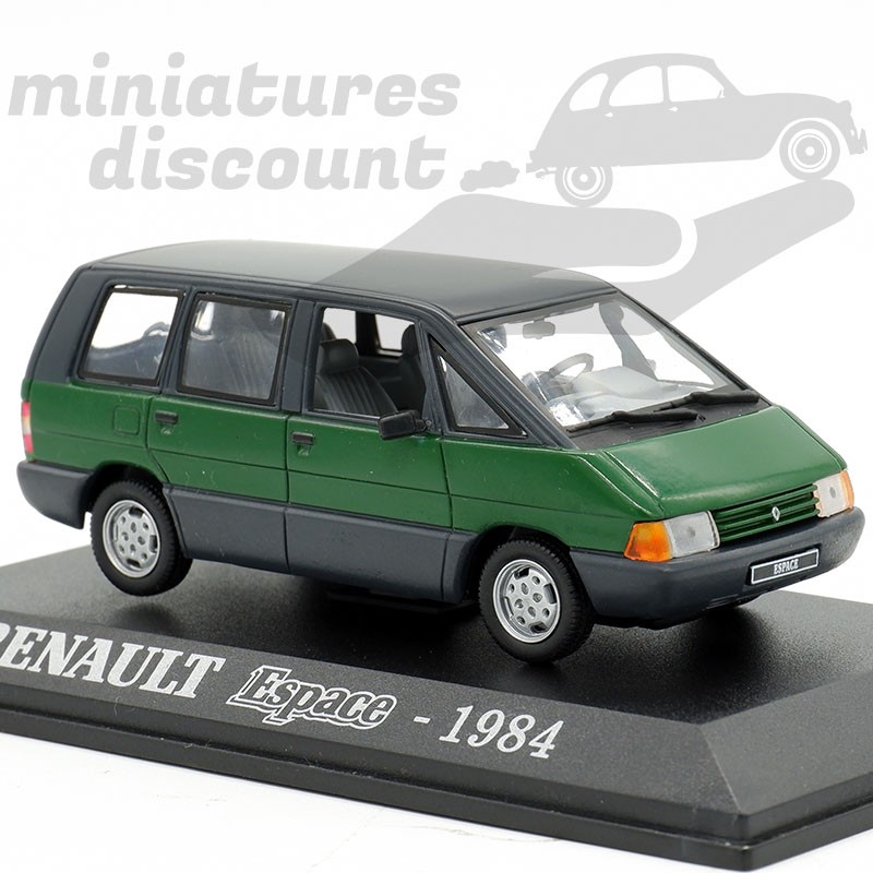 RENAULT ESPACE I DE 1984 (VERT) - 1/43ème en boite