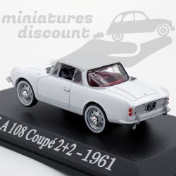 RENAULT ALPINE A108 COUPÉ 2+2 1961 (BLANC) - 1/43ème en boite