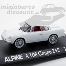 RENAULT ALPINE A108 COUPÉ 2+2 1961 (BLANC) - 1/43ème en boite