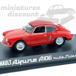 RENAULT ALPINE A106 (ROUGE) - 1/43ème en boite