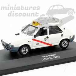 SEAT RITMO TAXI DE MADRID EN 1980 (BLANC) - 1/43ème en boite