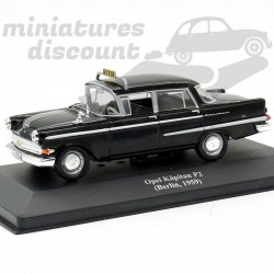 OPEL KAPITAN P2 TAXI DE BERLIN EN 1959 (NOIR) - 1/43ème en boite