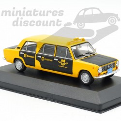 LADA 2101 LIMOUSINE TAXI SANTIAGO DE CUBA 1995 (JAUNE) - 1/43ème en boite