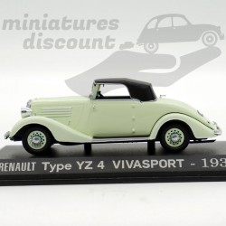 RENAULT TYPE YZ 4 VIVASPORT (BEIGE) - 1/43ème en boite