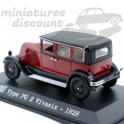 RENAULT TYPE PG 2 VIVASIX 1928 (ROUGE FONCÉ) - 1/43ème en boite