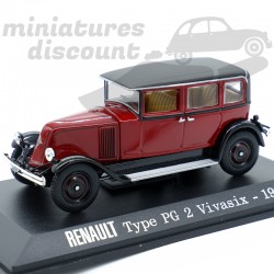 RENAULT TYPE PG 2 VIVASIX 1928 (ROUGE FONCÉ) - 1/43ème en boite