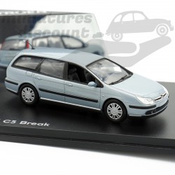 RARE, CITROËN C5 BREAK PHASE II (GRIS/BLEU) - NOREV - 1/43ème en boite