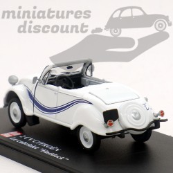 CITROËN 2CV CABRIOLET HADDOCK TINTIN (BLANC) - 1/43ème sous blister