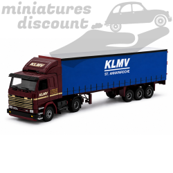 SEMI REMORQUE, SCANIA BACHÉ KLMV ST ANNAPAROCHIE (BORDEAUX) - TEKNO - 1/43ème en boite