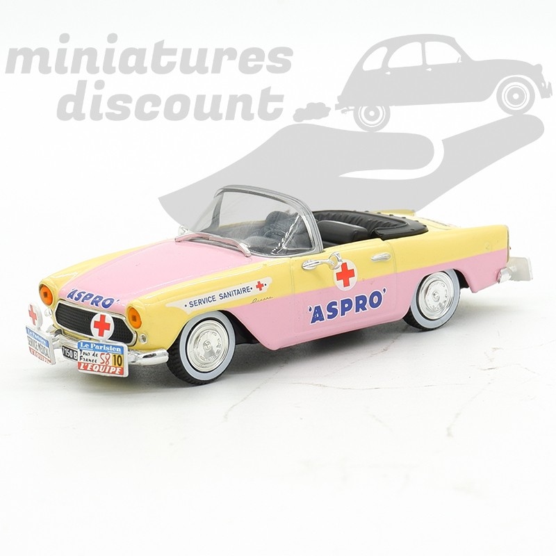 SIMCA OCÉANE TOUR DE FRANCE (ROSE) - 1/43ème sous blister