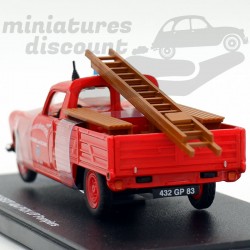 PEUGEOT 404 PICK-UP POMPIERS (ROUGE) - 1/43ème en boite