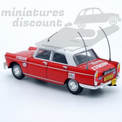 PEUGEOT 404 TOUR DE FRANCE "L'ÉQUIPE" (ROUGE) - NOREV - 1/43ème sous blister