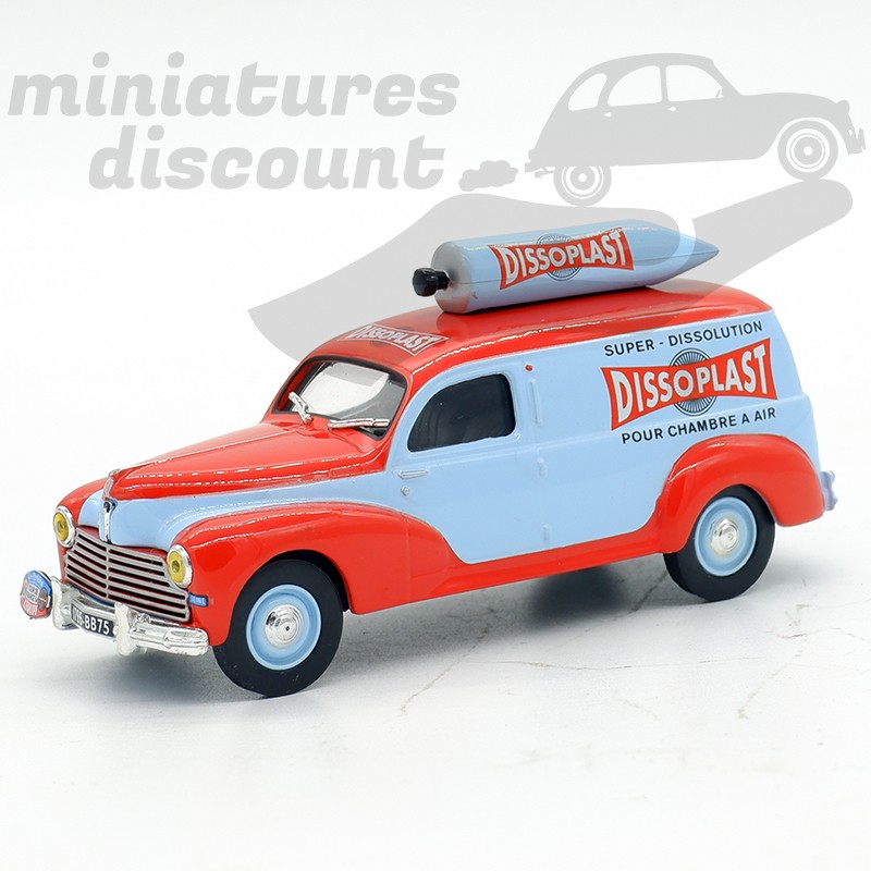 PEUGEOT 203 DISSOPLAST TOUR DE FRANCE (BLEU) - 1/43ème sous blister
