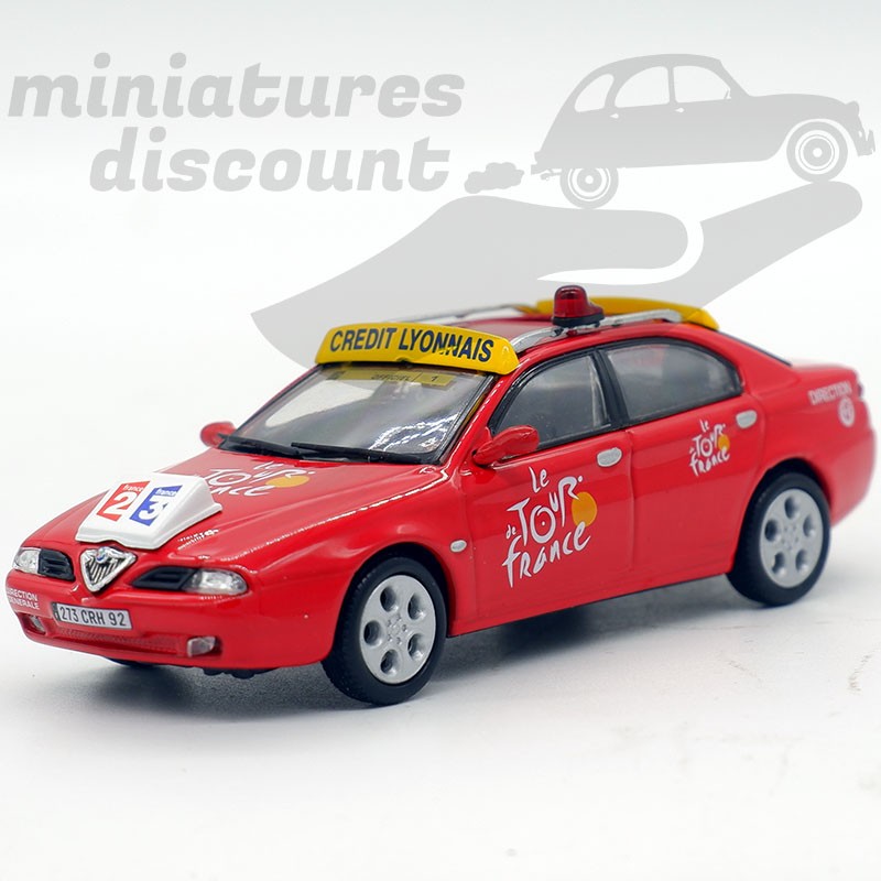 ALFA ROMEO 166 TOUR DE FRANCE (ROUGE) - NOREV - 1/43ème sous blister