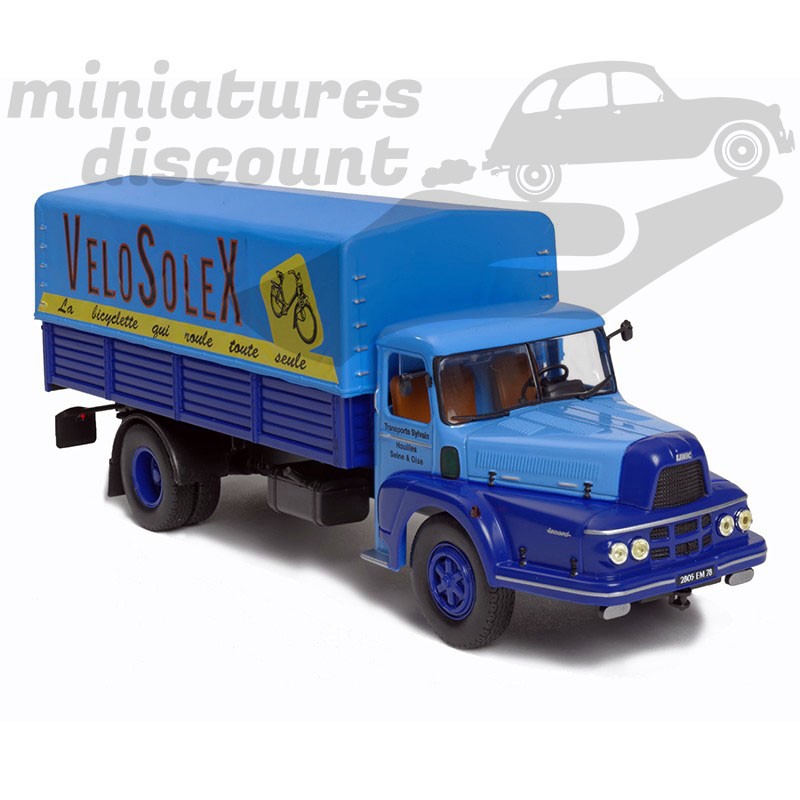 CAMION DE LIVRAISON DE VELOSOLEX (BLEU) - 1/43ème sous blister