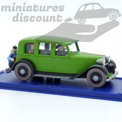 LA LIMOUSINE , DE TINTIN ET LOTUS BLEU (VERT) - 1/43ème en boite