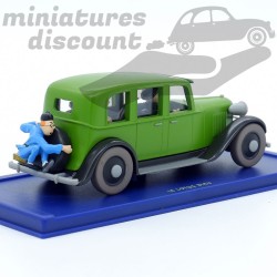 LA LIMOUSINE , DE TINTIN ET LOTUS BLEU (VERT) - 1/43ème en boite