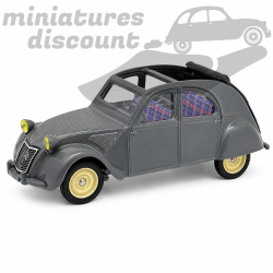 CITROËN 2CV OPEN DE 1954 (GRIS) - VITESSE - 1/43ème en boite