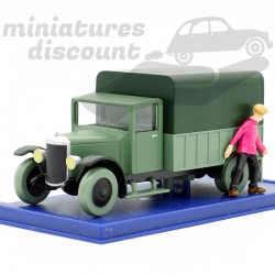 LE CAMION D'OPIUM TINTIN (VERT MILITAIRE) - 1/43ème en boite