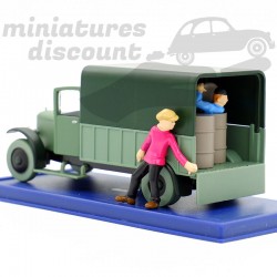 LE CAMION D'OPIUM TINTIN (VERT MILITAIRE) - 1/43ème en boite