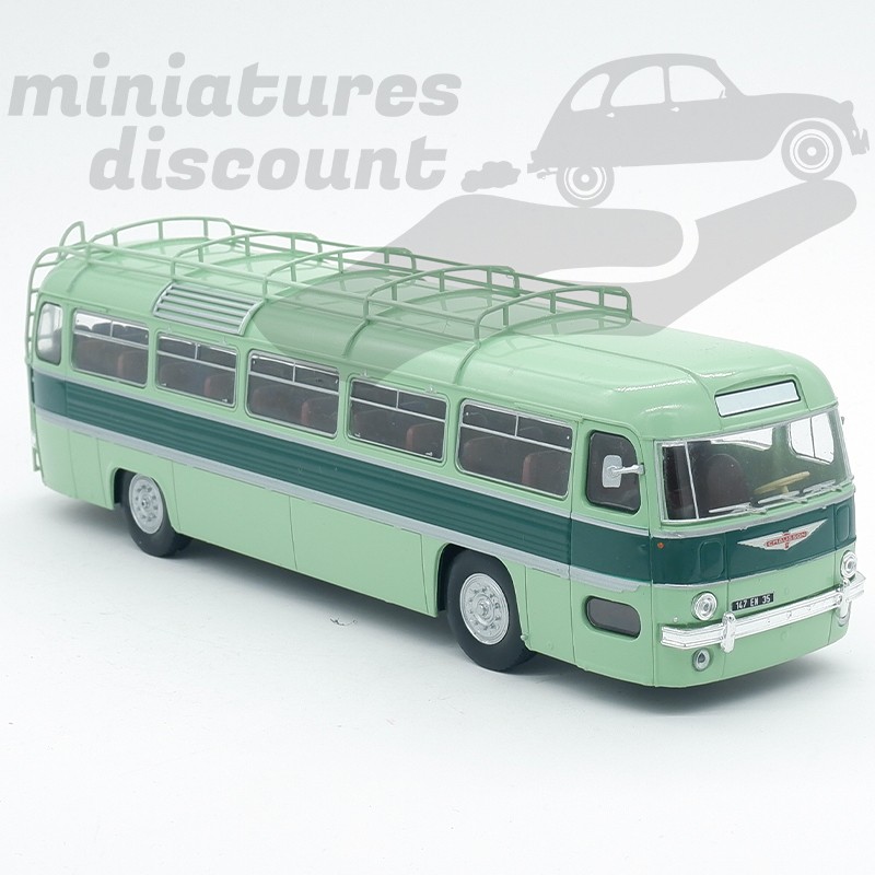 BUS AUTOCAR CHAUSSON ANG DE 1956 (VERT - VERT FONCÉ) - 1/43ème sous blister