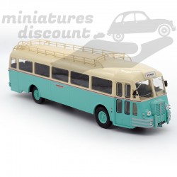 BUS CHAUSSON APH 47 "NEZ DE COCHON" (BLEU CIEL-TURQUOISE) - 1/43ème sous blister