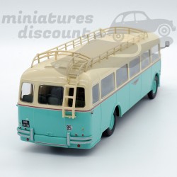 BUS CHAUSSON APH 47 "NEZ DE COCHON" (BLEU CIEL-TURQUOISE) - 1/43ème sous blister