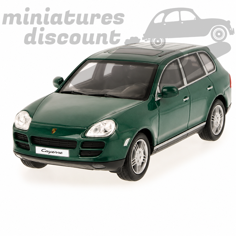 PORSCHE CAYENNE S (VERT FONCÉ) - CARARAMA - 1/43ème en boite