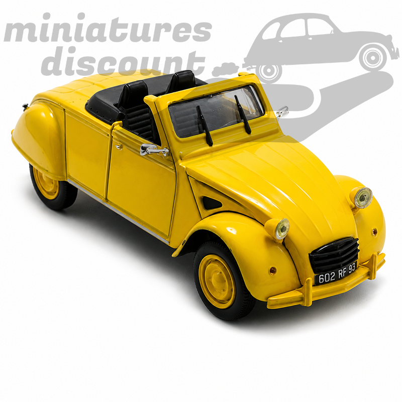 CITROËN 2CV AZELLE (JAUNE) - NOREV - 1/43ème sous blister