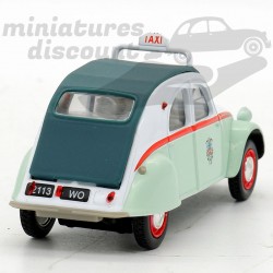 CITROËN 2CV AZL TAXI (BLANC ET VERT) - NOREV - 1/43ème sous blister