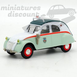 CITROËN 2CV AZL TAXI (BLANC ET VERT) - NOREV - 1/43ème sous blister