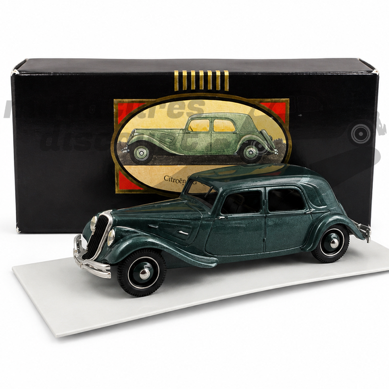 CITROËN TRACTION 22CV DE 1934 (VERT) - NOREV - 1/43ème en boite
