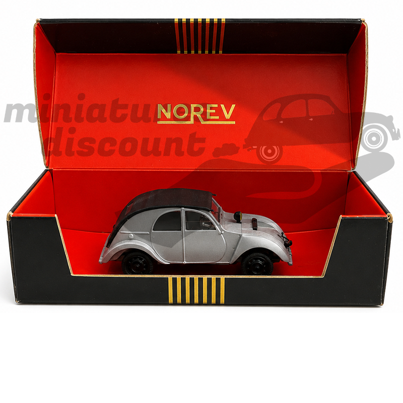 CITROËN 2CV PROTOTYPE "MANIVELLE" DE 1939 (GRIS) - NOREV - 1/43ème en boite